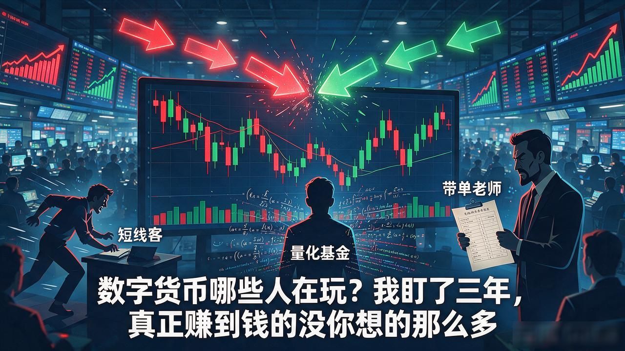 数字货币哪些人在玩？我盯了三年，真正赚到钱的没你想的那么多