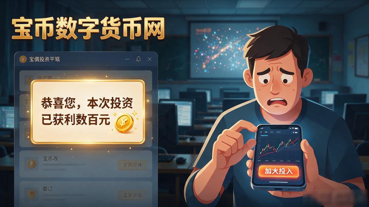 宝币数字货币网到底是什么？普通人千万别稀里糊涂把钱投了