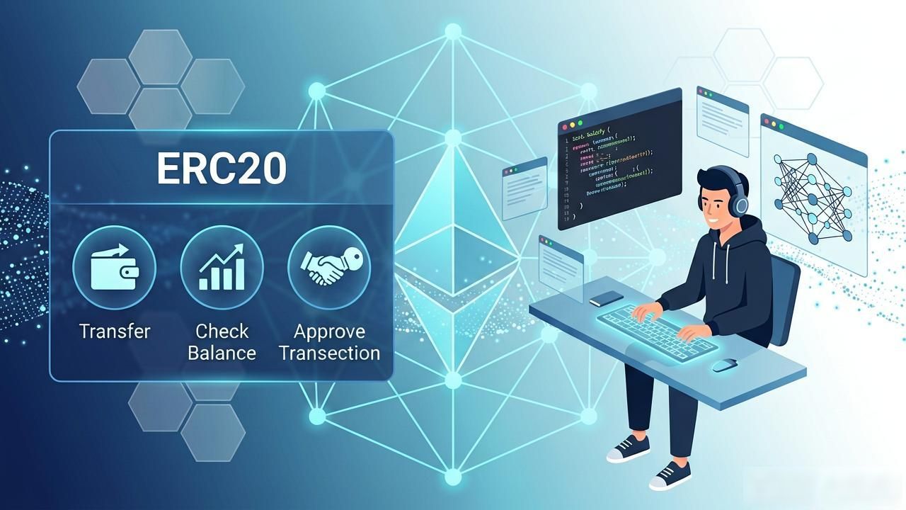 数字货币ERC20是什么意思？一文看懂区块链代币标准