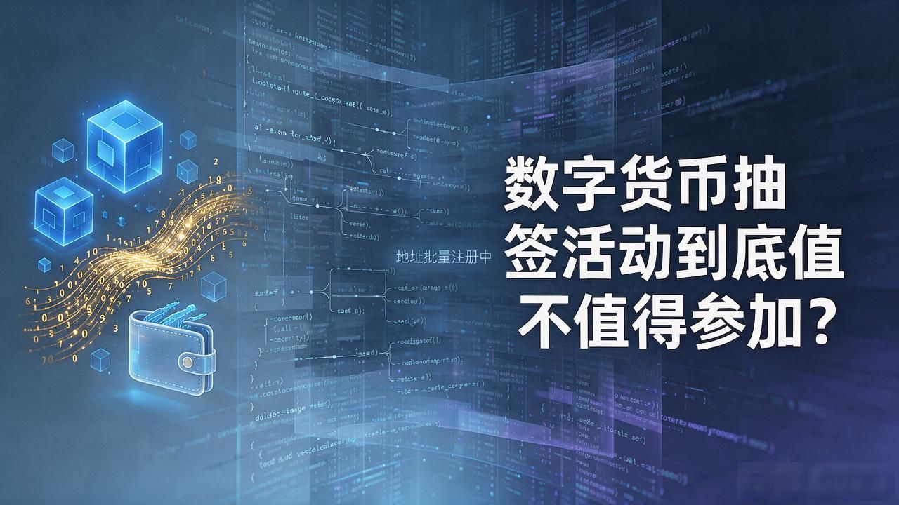 数字货币抽签活动到底值不值得参加？我连抽三个月后的真实感受