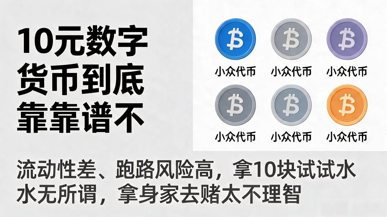 10元数字货币到底靠谱不,普通人花十块钱能玩出什么名堂
