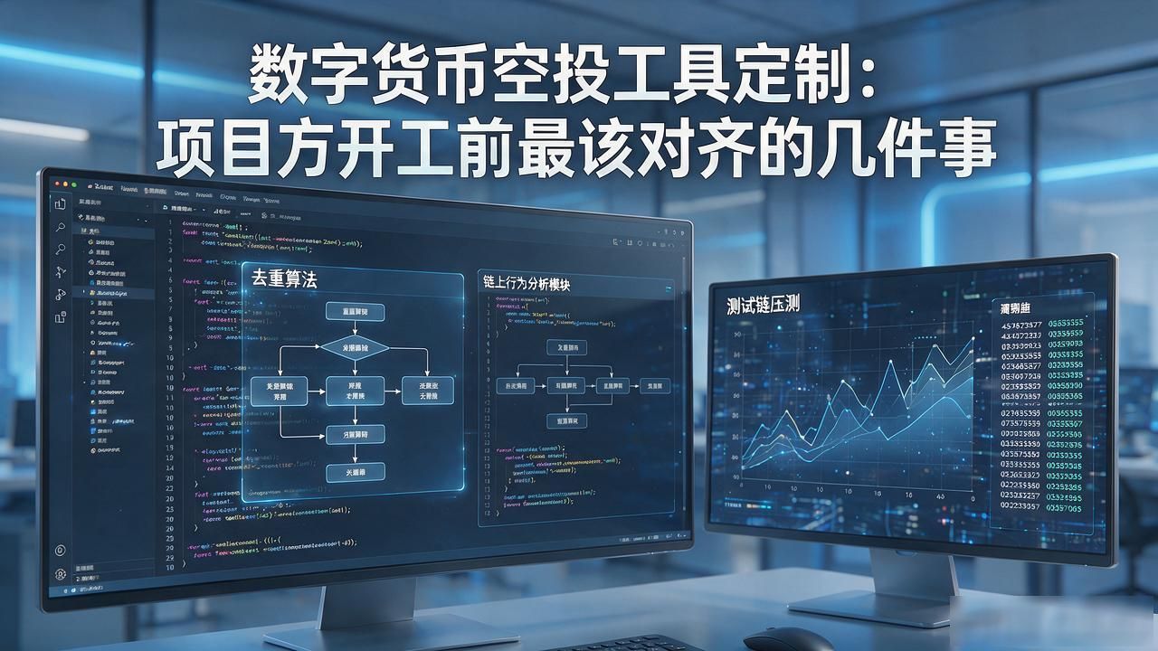 数字货币空投工具定制：项目方开工前最该对齐的几件事