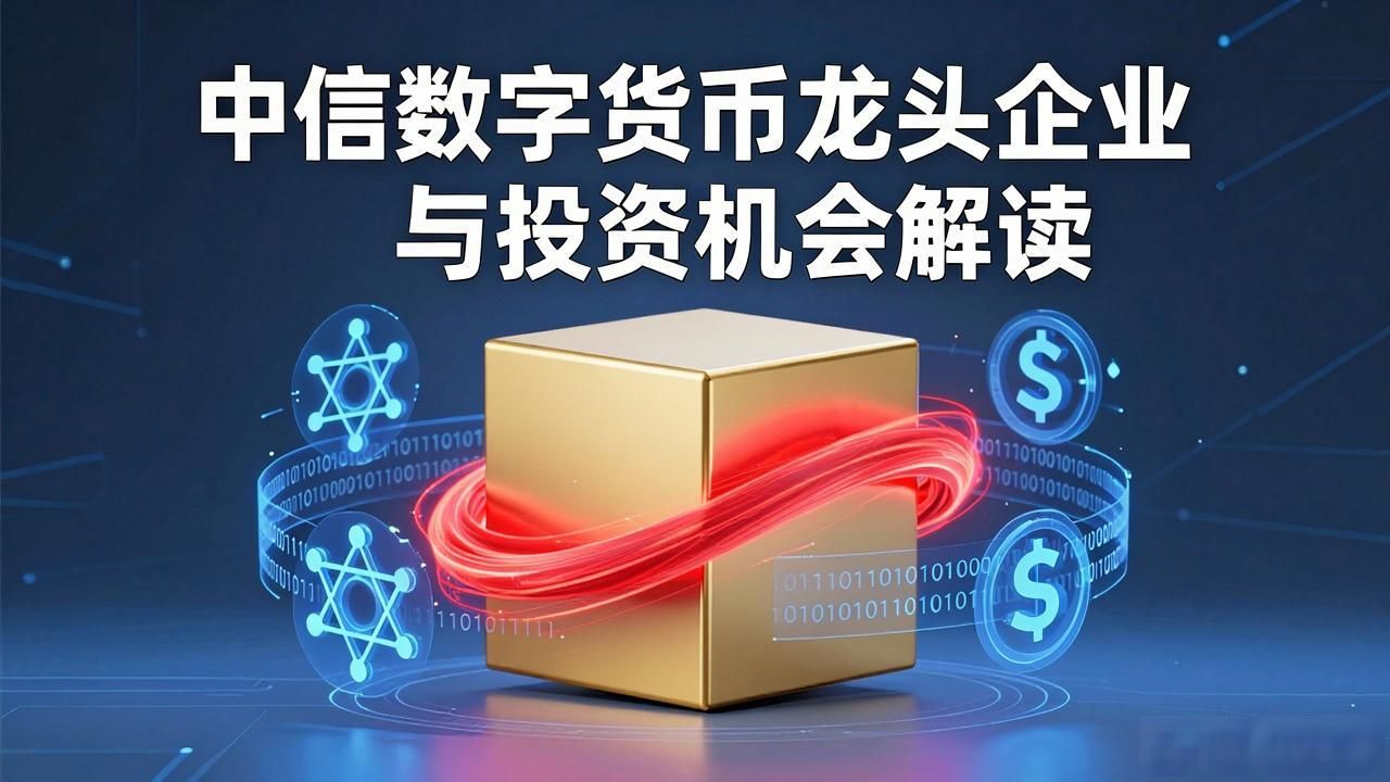 中信数字货币龙头企业与投资机会解读
