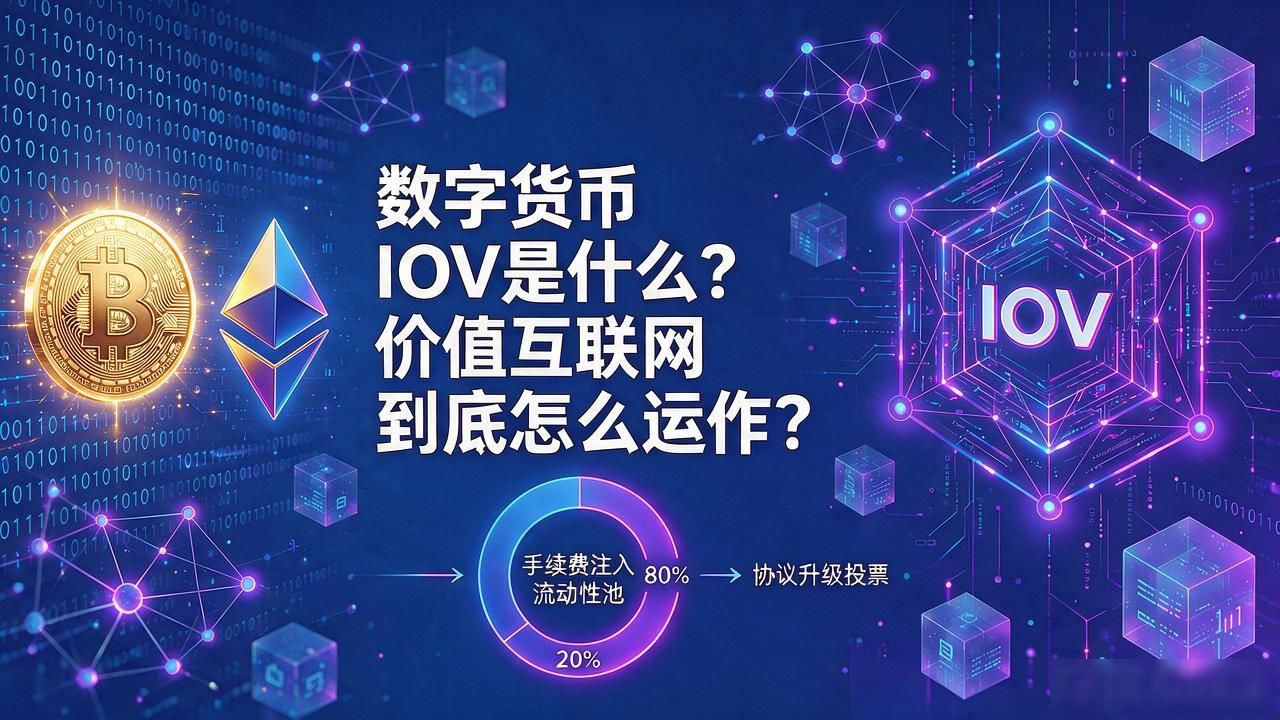 数字货币IOV是什么？价值互联网到底怎么运作