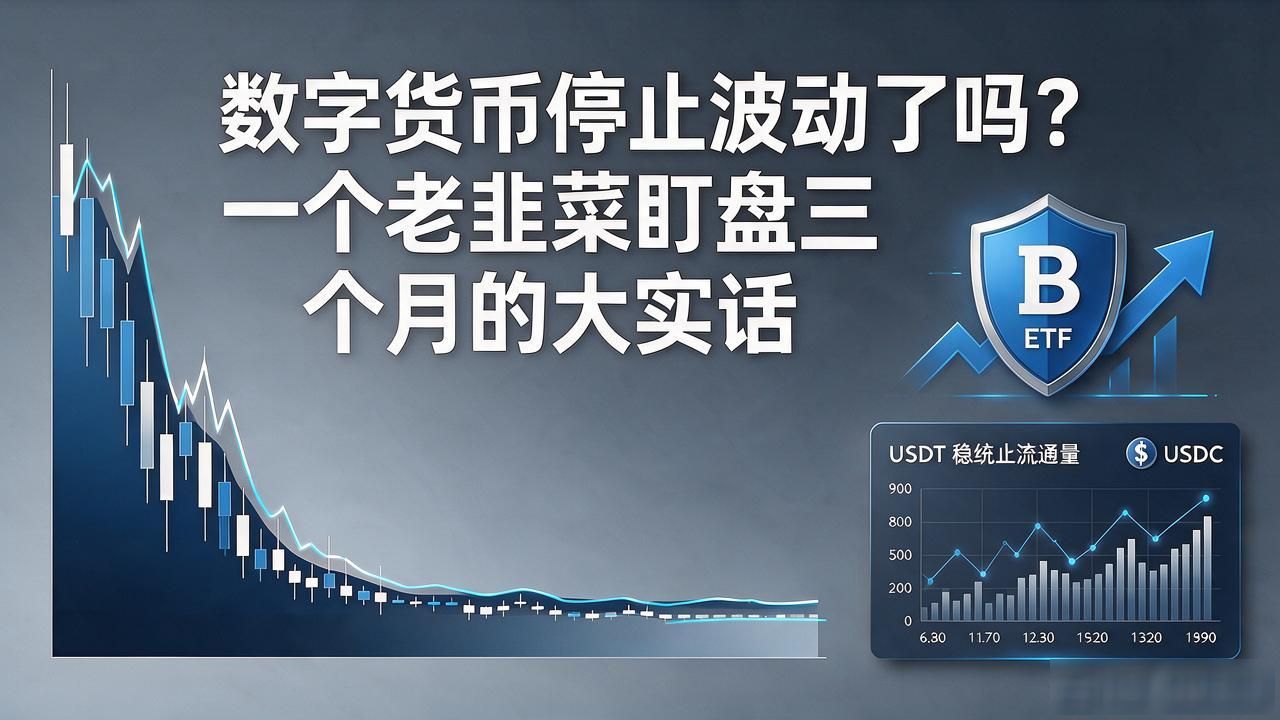 数字货币停止波动了吗？一个老韭菜盯盘三个月的大实话
