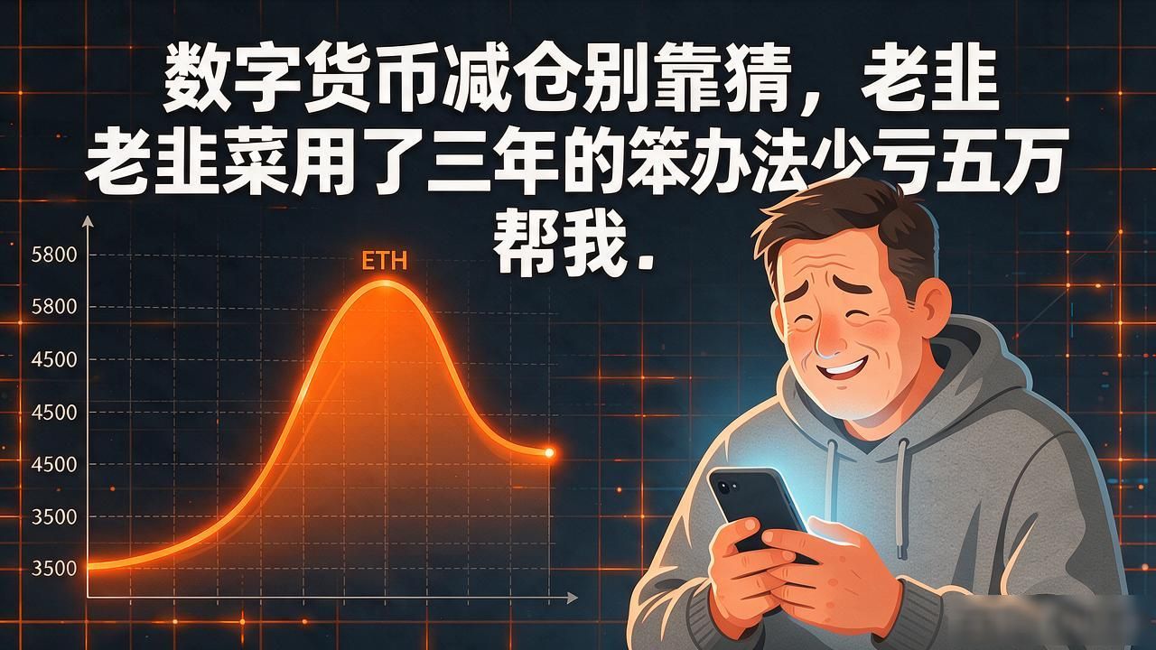 数字货币减仓别靠猜,老韭菜用了三年的笨办法帮我少亏五万