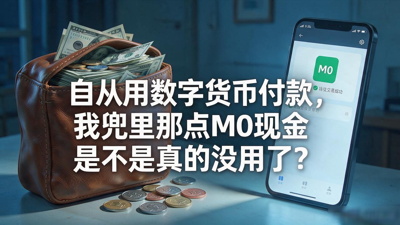 自从用数字货币付款,我兜里那点M0现金是不是真的没用了
