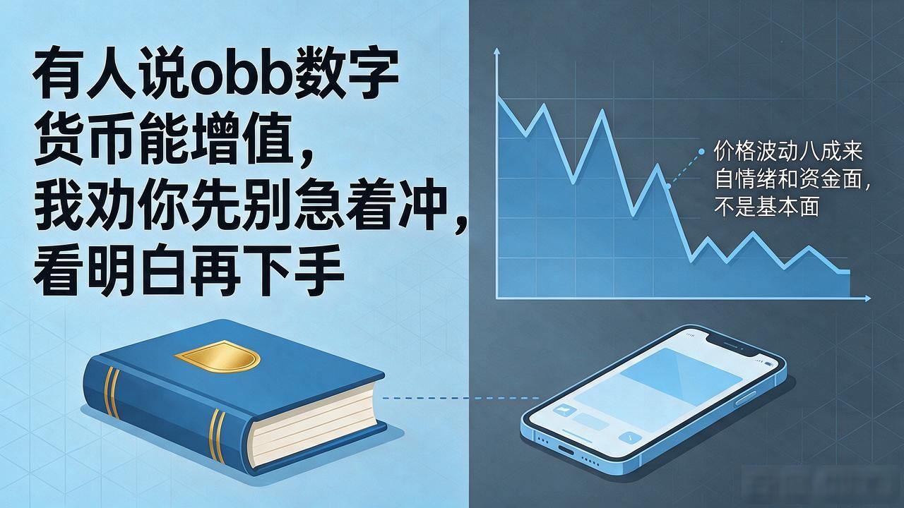有人说obb数字货币能增值，我劝你先别急着冲，看明白再下手