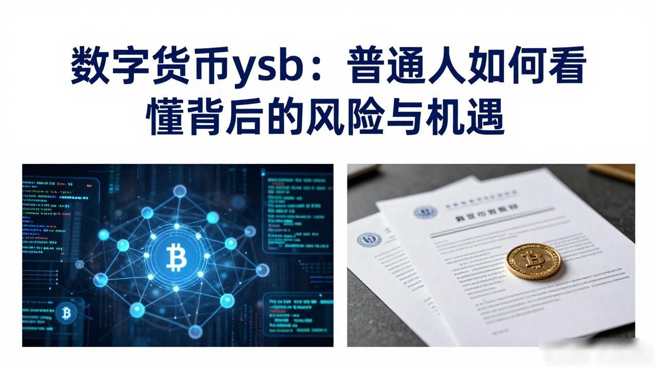 数字货币ysb:普通人如何看懂背后的风险与机遇