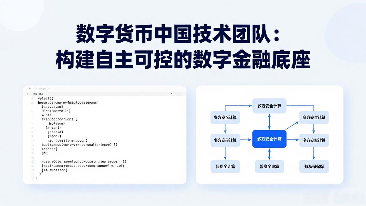 数字货币中国技术团队:构建自主可控的数字金融底座