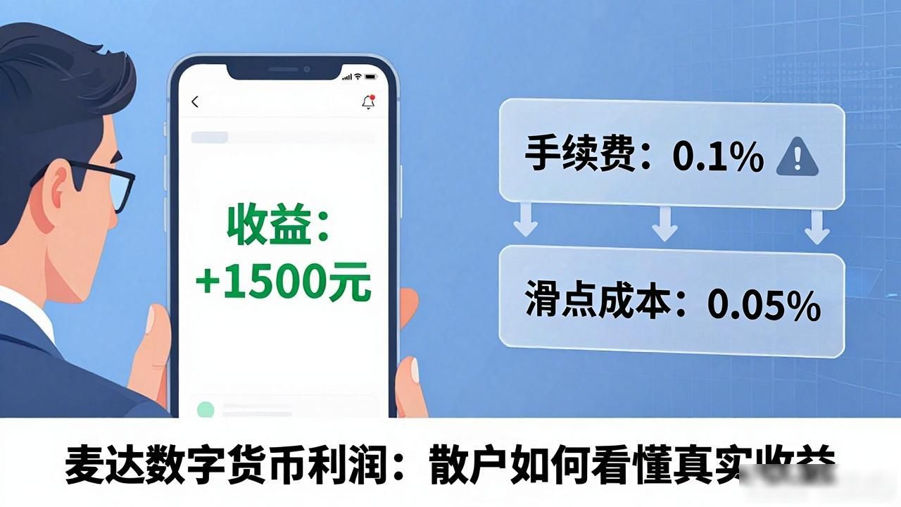 麦达数字货币利润：散户如何看懂真实收益