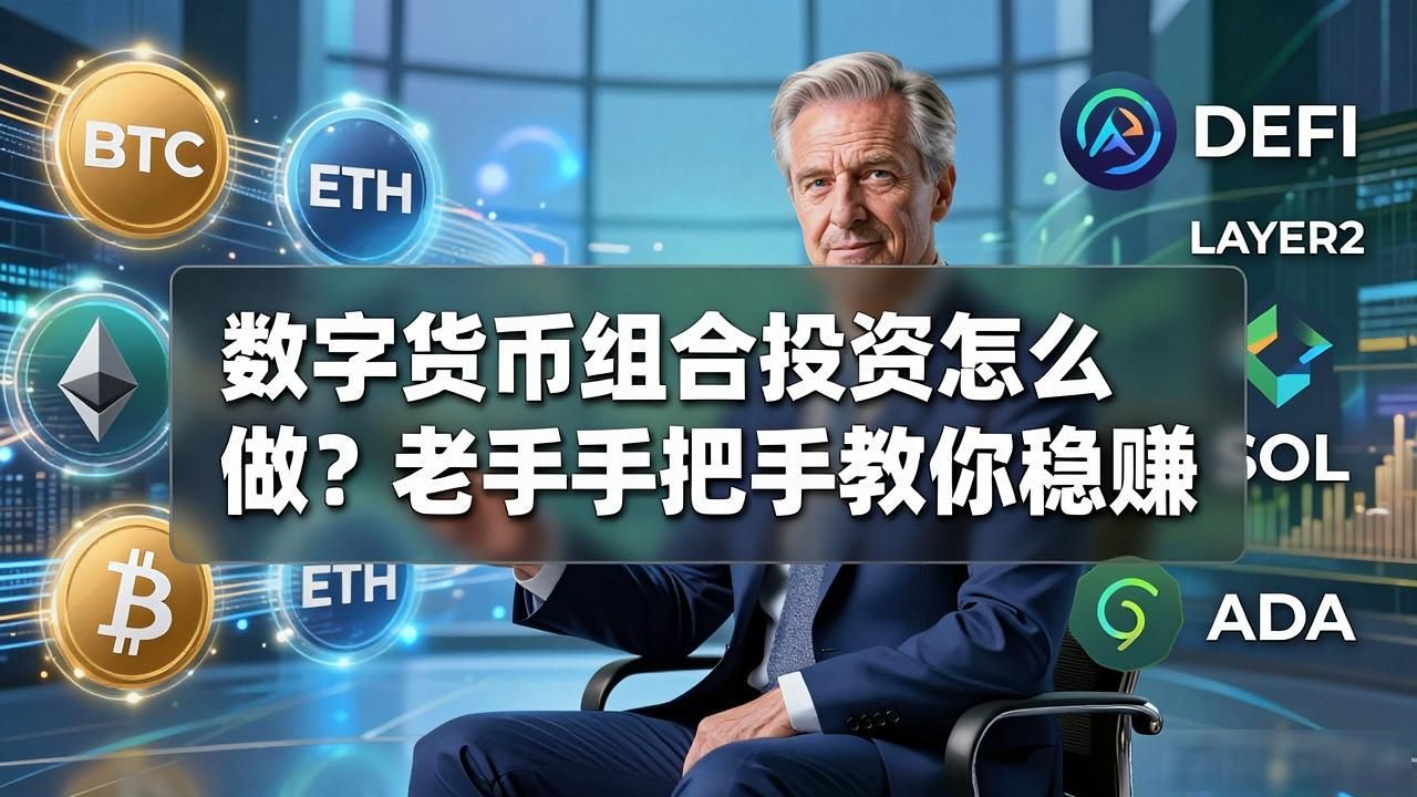 数字货币组合投资怎么做？老手手把手教你稳赚