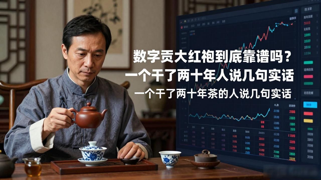 数字货币大红袍币到底靠谱吗？一个干了两十年茶的人说几句实话