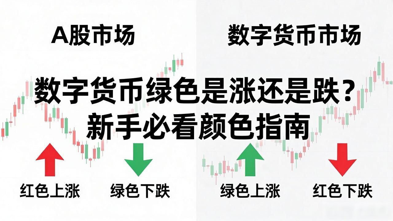 数字货币绿色是涨还是跌？新手必看颜色指南
