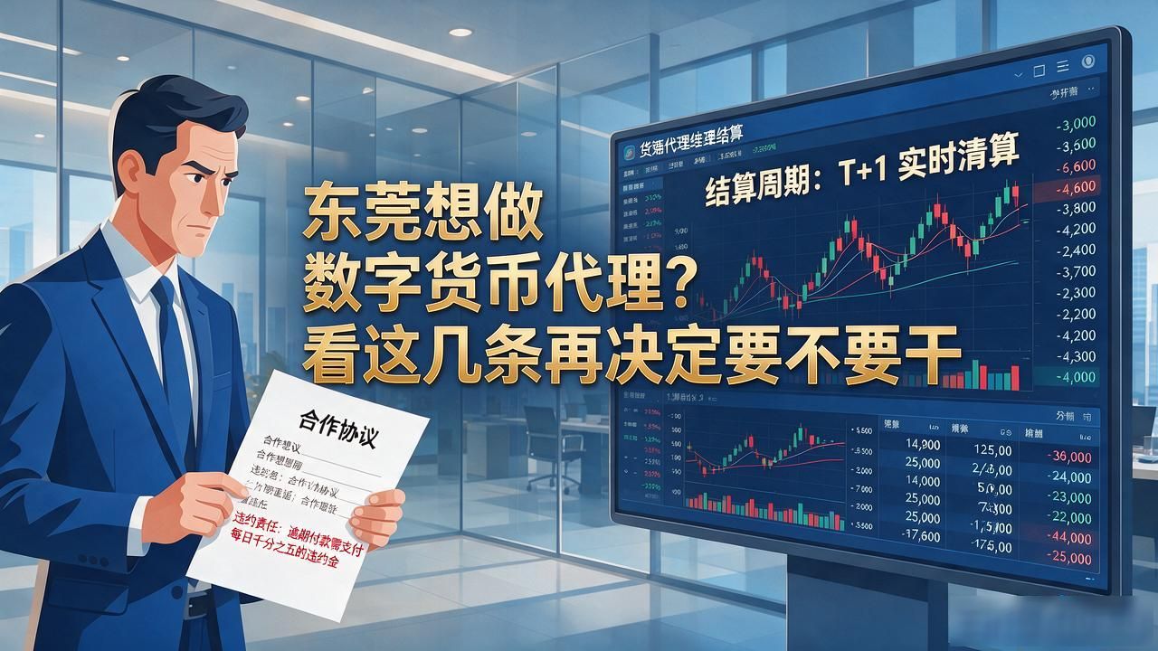 东莞想做数字货币代理？看这几条再决定要不要干