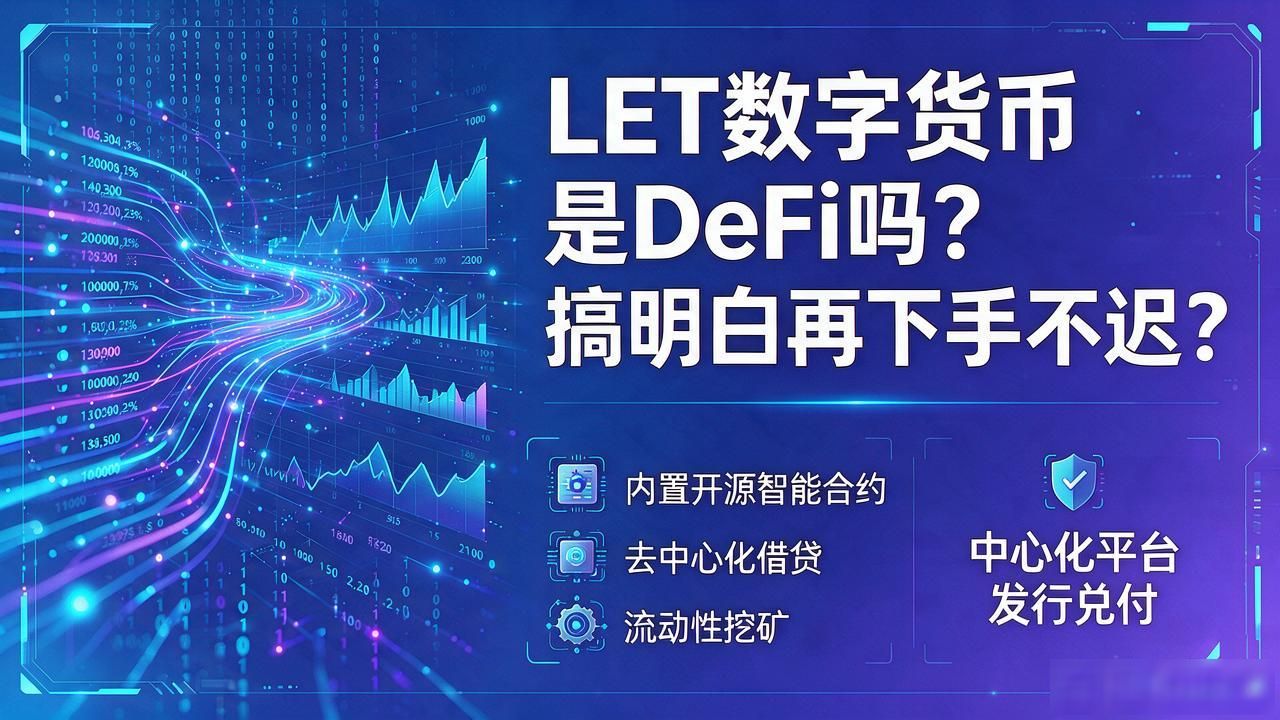 LET数字货币是DeFi吗？搞明白再下手不迟