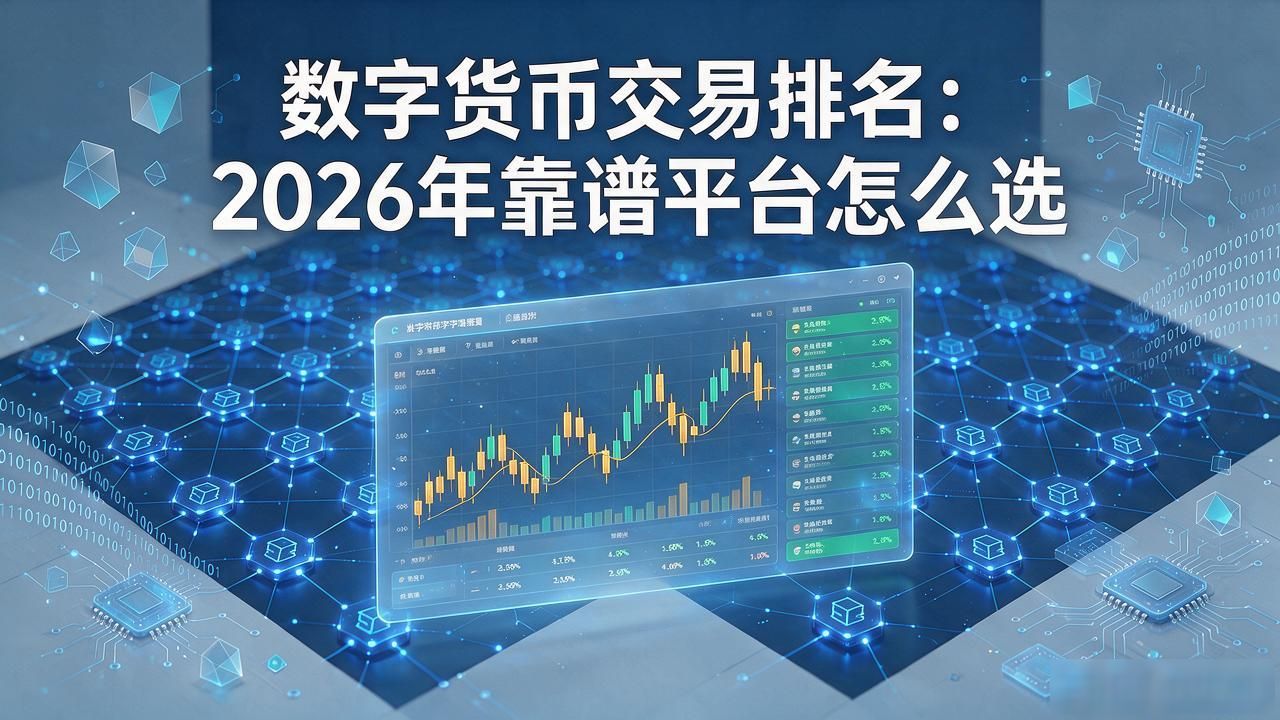 数字货币交易排名：2026年靠谱平台怎么选