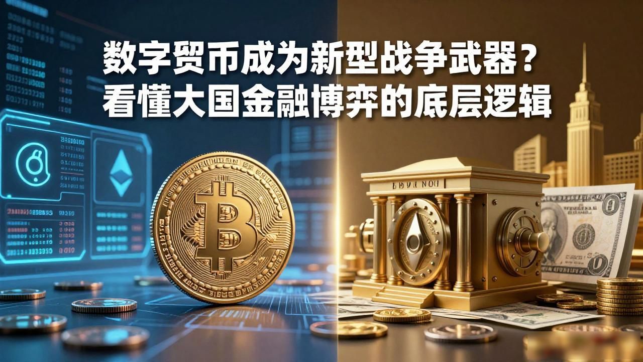 数字货币成为新型战争武器？看懂大国金融博弈的底层逻辑