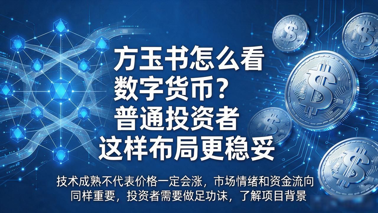 方玉书怎么看数字货币？普通投资者这样布局更稳妥