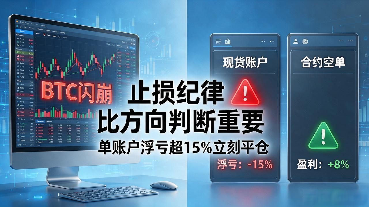 散户做数字货币双开策略，账户怎么配对、止损怎么定才不白干