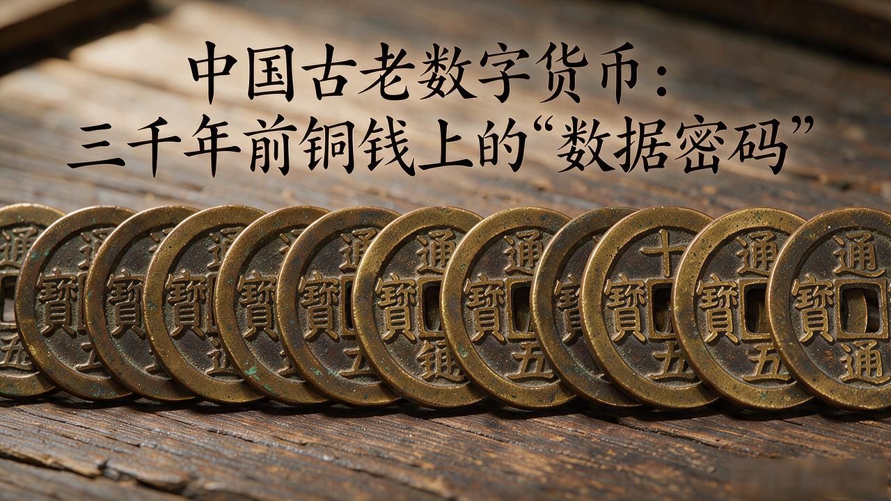 中国古老数字货币:三千年前铜钱上的"数据密码"你早认识了