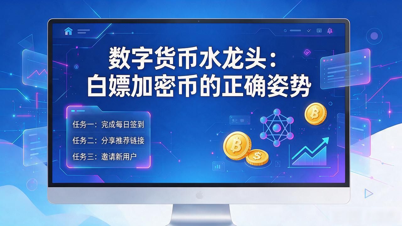 数字货币水龙头:白嫖加密币的正确姿势