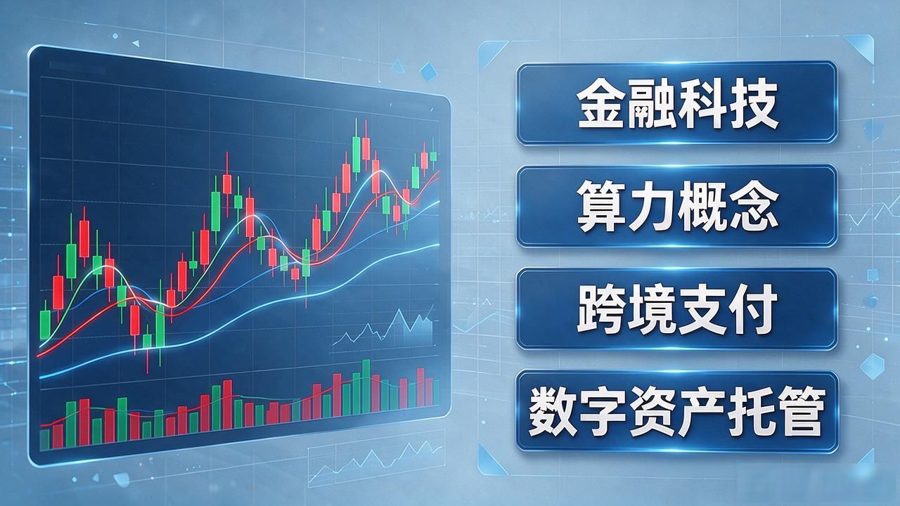 数字货币今日行情速递:A股哪些板块跟着动了,该不该追