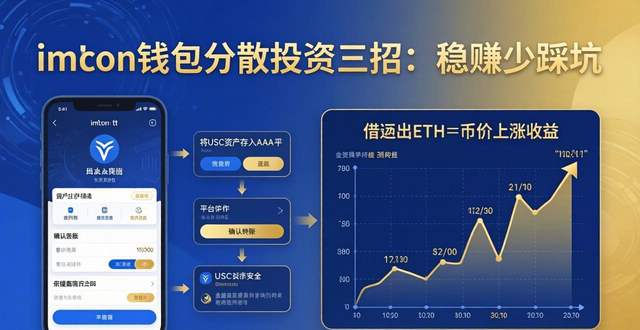 imToken钱包分散投资三招：稳赚少踩坑
