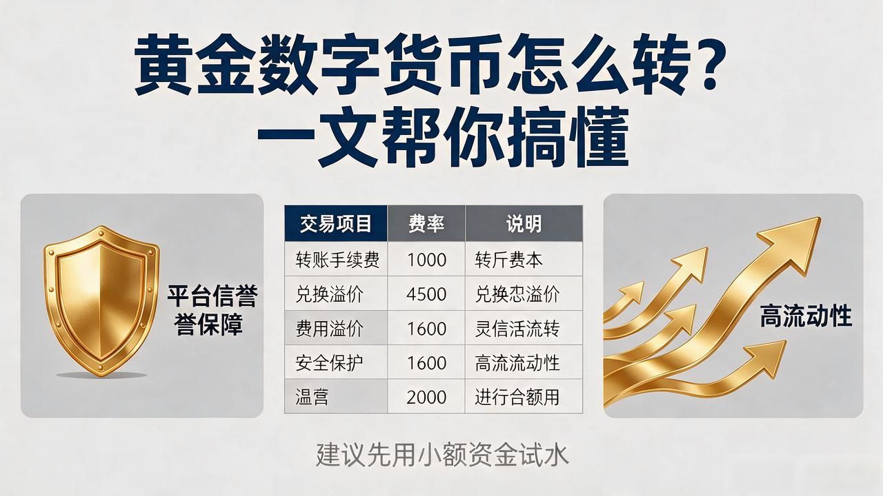 黄金数字货币怎么转？一文帮你搞懂